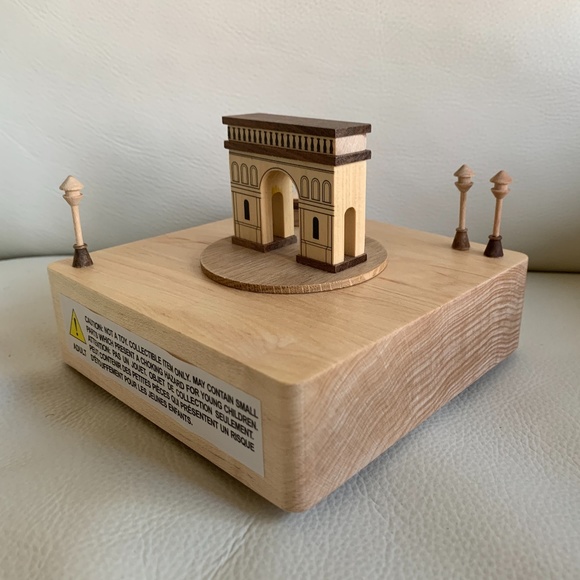 New - Collectible Musical Box - Arch of Triumph - Picture 5 of 8